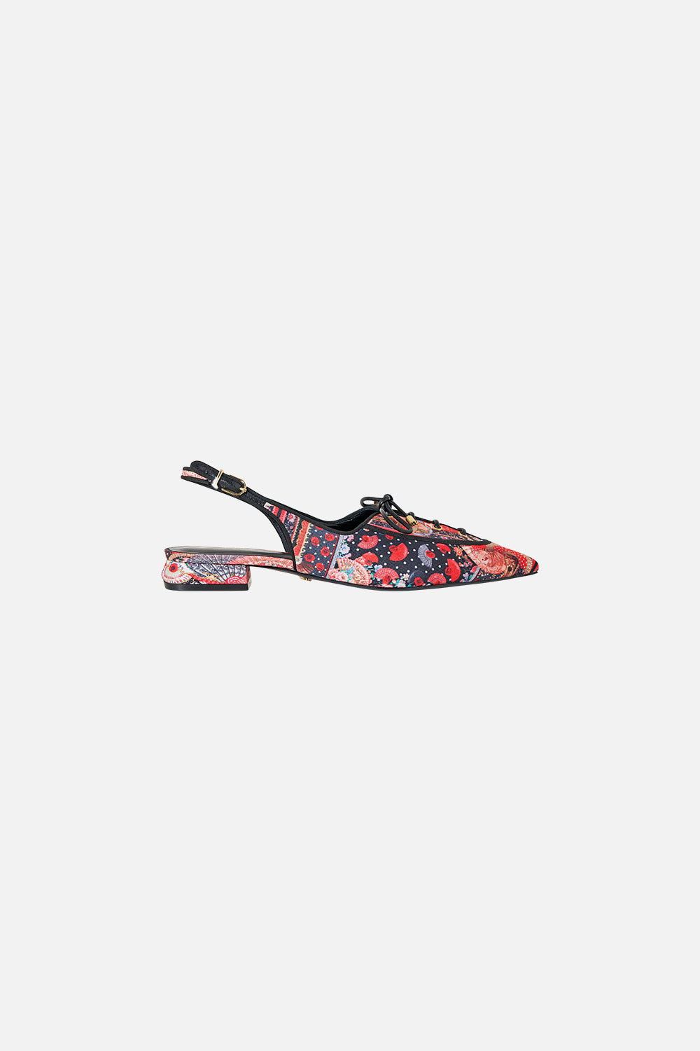 ELENA LACE UP FRONT POINTED SLINGBACK DAUGHTERS OF DUENDE