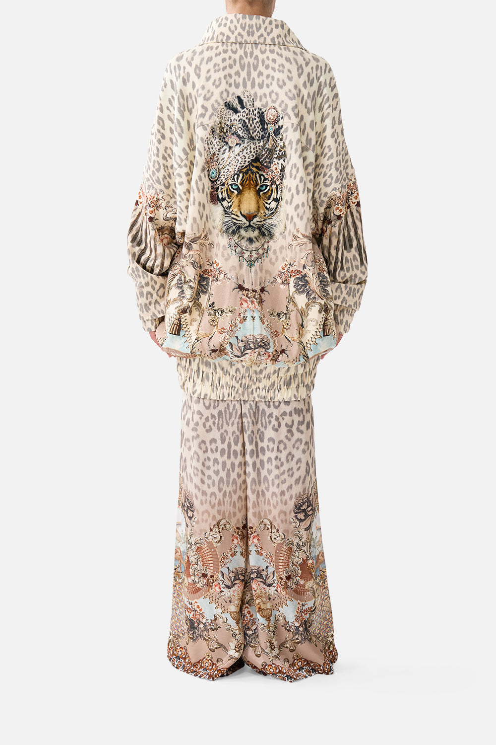 OVERSIZED JERSEY PARKER JACKET ARANJUEZ ANIMALIA