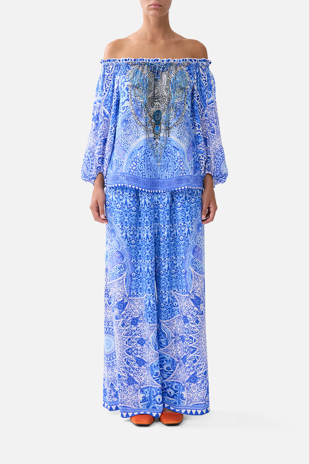 TUCK FRONT PANT THE BOSPHOROUS