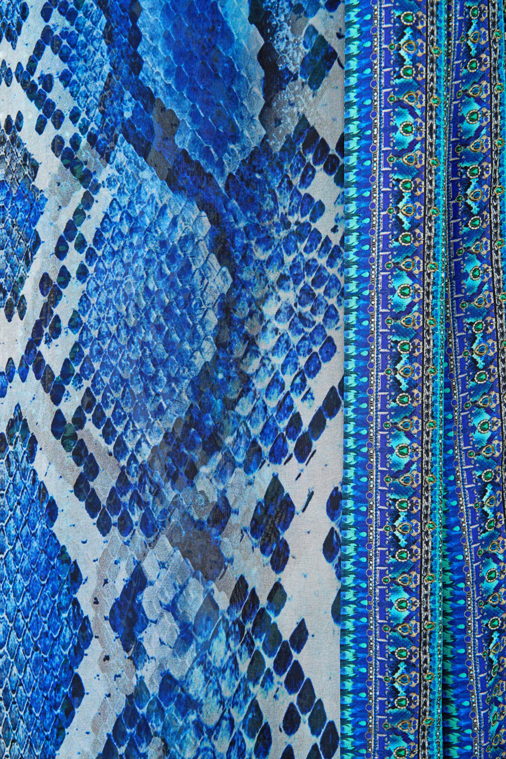 BLOUSON SLEEVE LAYER THE SAPPHIRE SERPENT