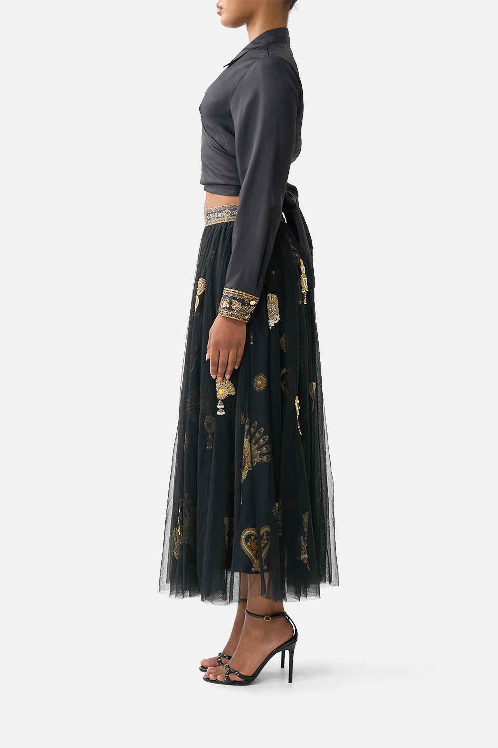 MIDI TULLE SKIRT TAURUS RISING