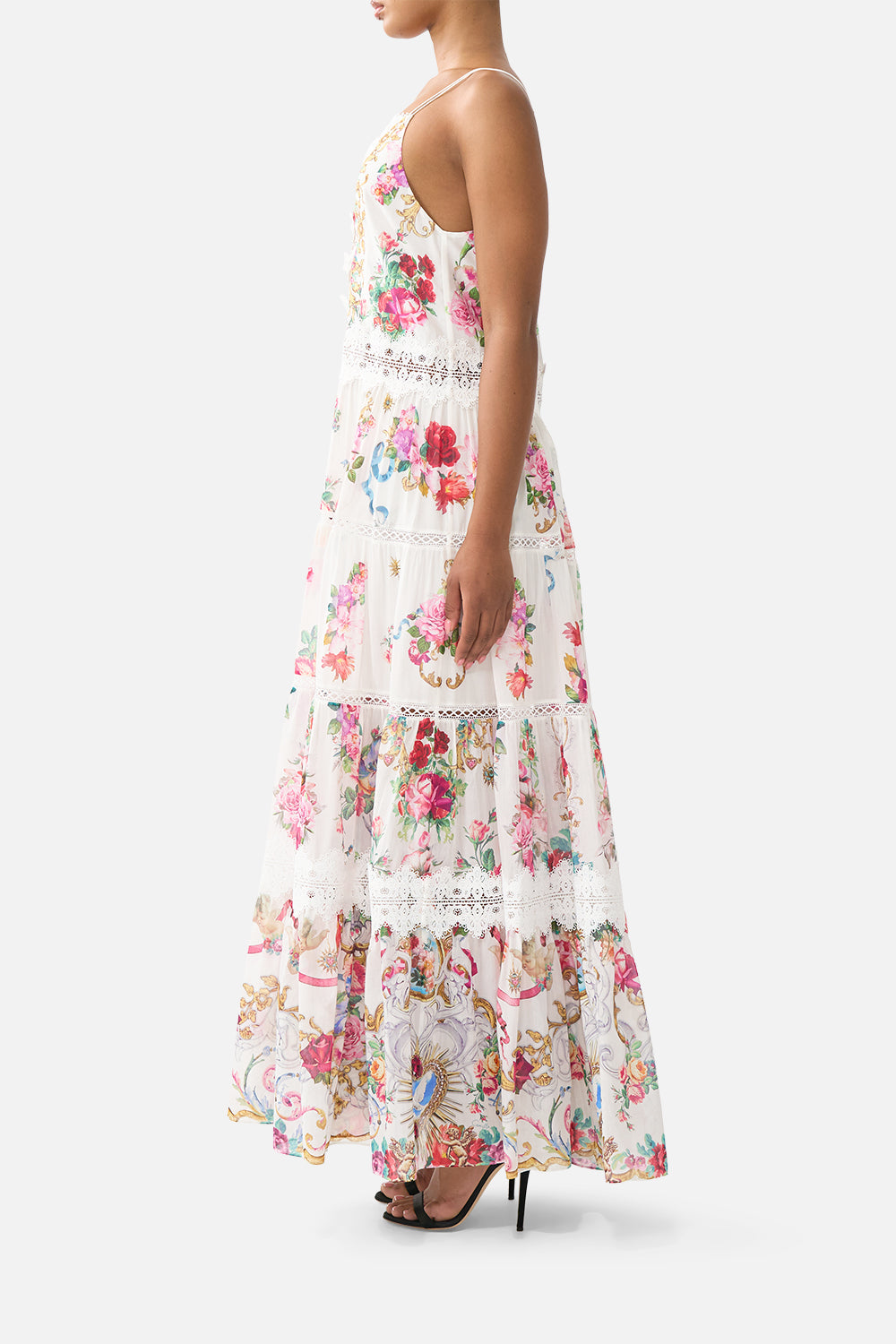 TRAPEZE TIERED DRESS TORERO LIBERTINE