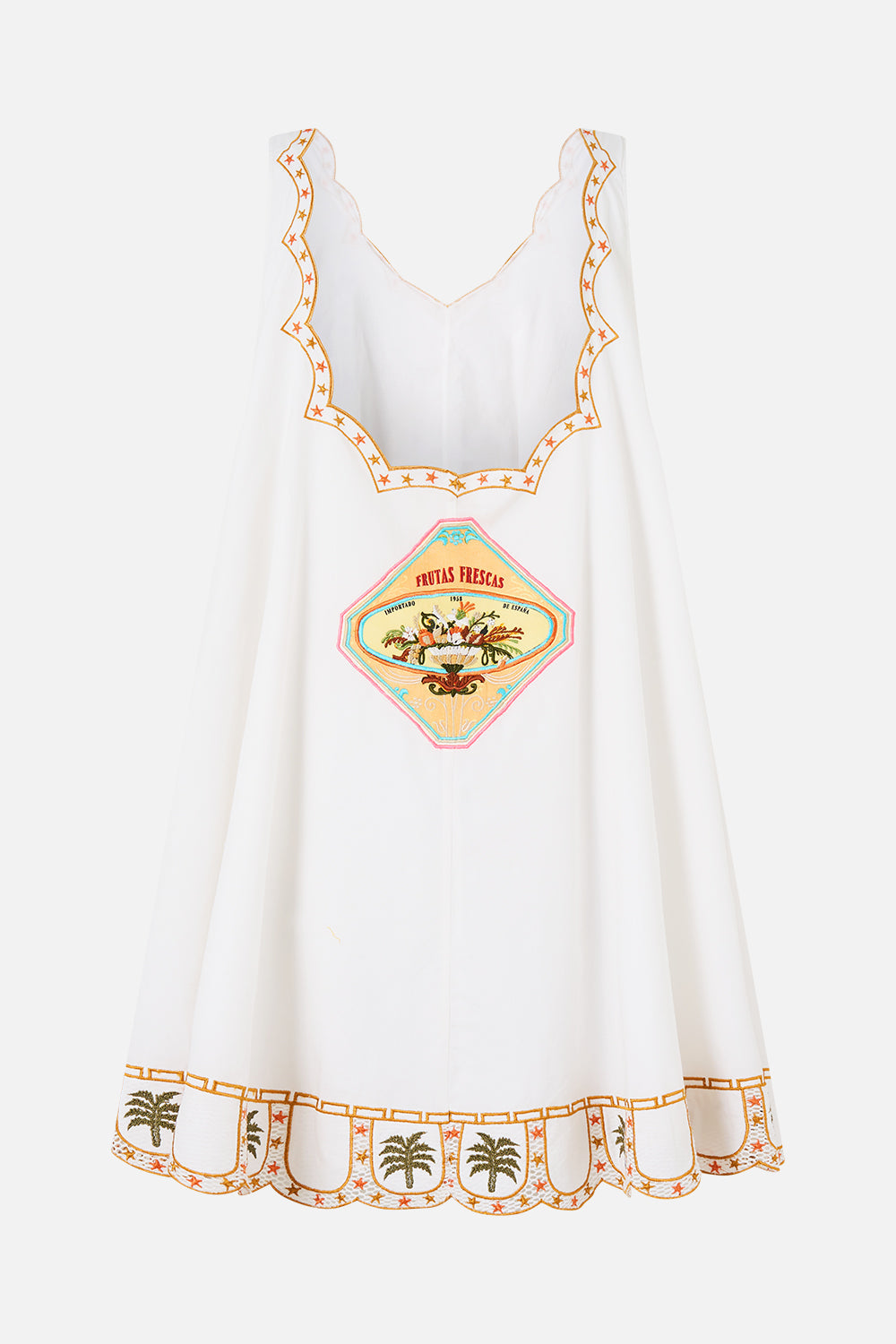 SHORT POCKET DRESS WITH LOW BACK VA VA VINTAGE