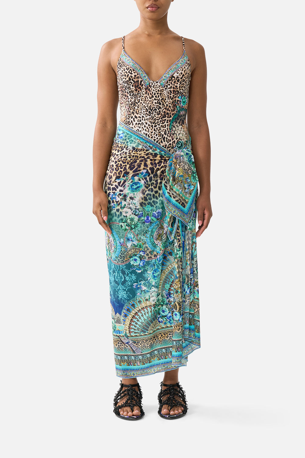 MULTI WEAR LONG SARONG FLAMENCO EUPHORIA