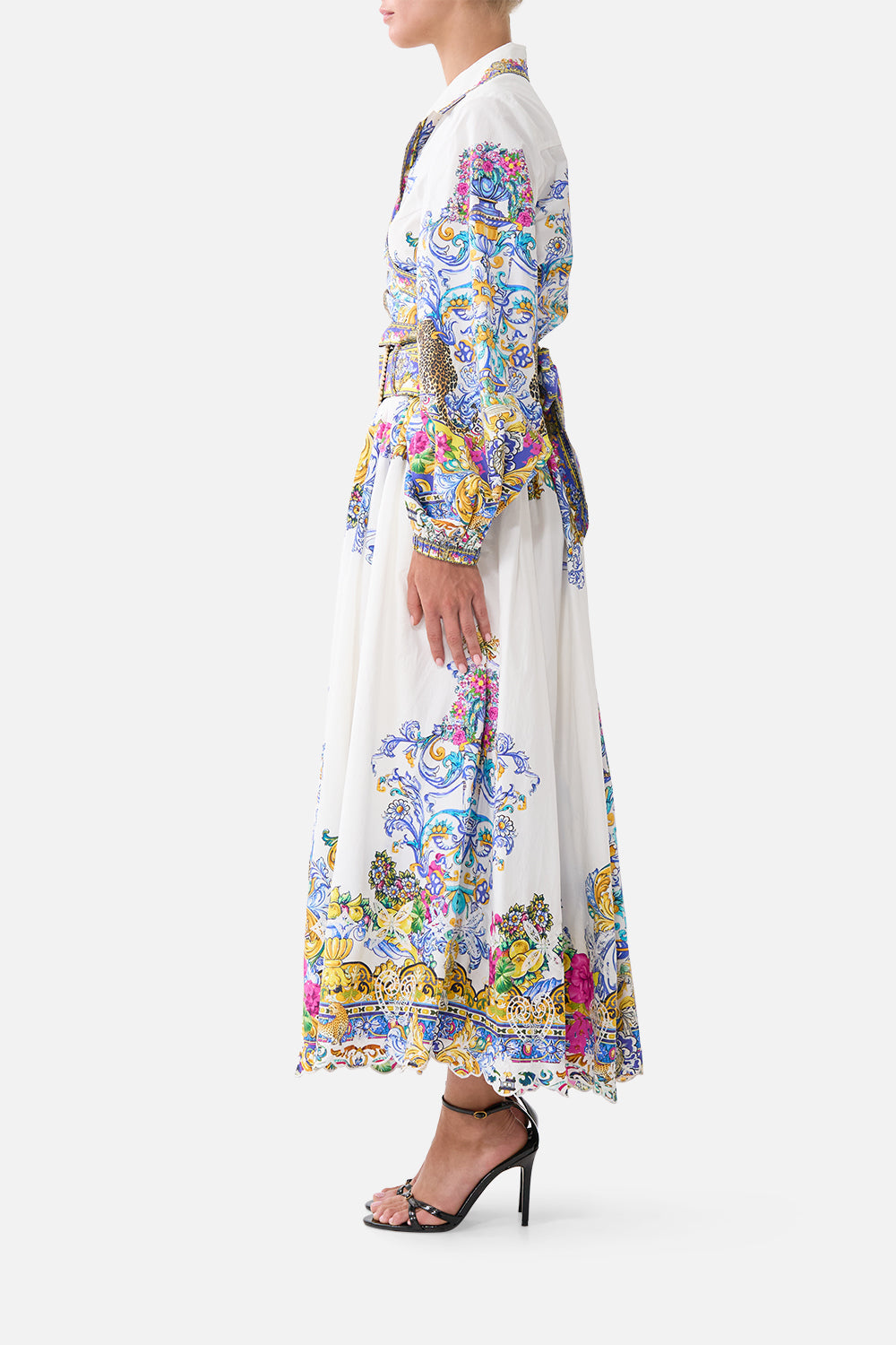 BELTED MIDI SKIRT MILLA IN SEVILLA