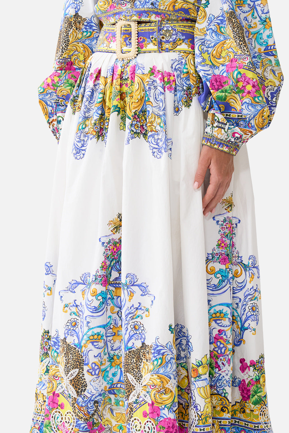 BELTED MIDI SKIRT MILLA IN SEVILLA