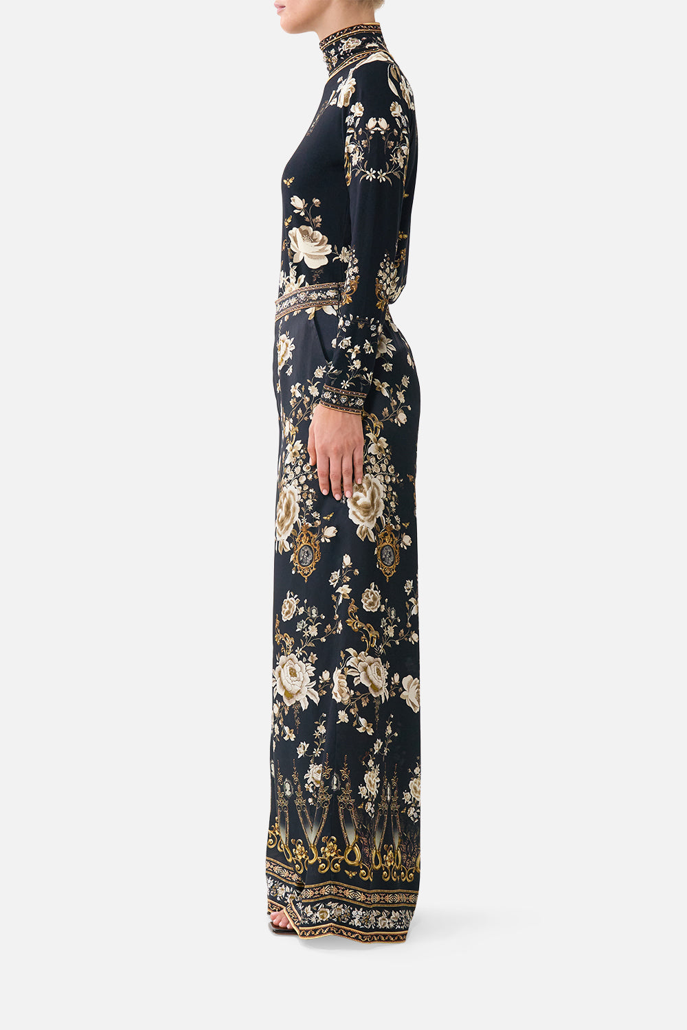 STRAIGHT LEG RELAXED TROUSER FLAMENCO FOLKLORE