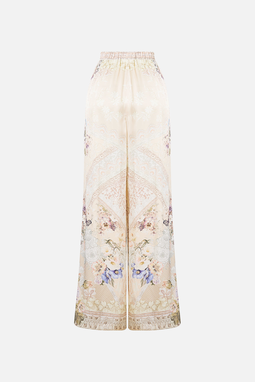 MINIMAL WIDE LEG PANT LACED WITH LOVE