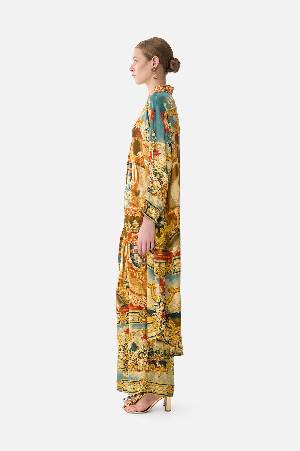 The CAMILLA Minimal Wide Leg Pant in our Lifeís Rich Tapestry print.