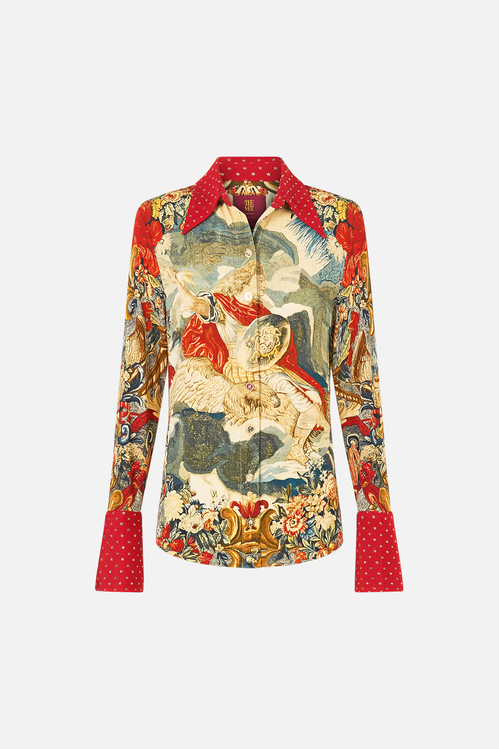 FITTED JERSEY SHIRT MEET ME AT THE MET