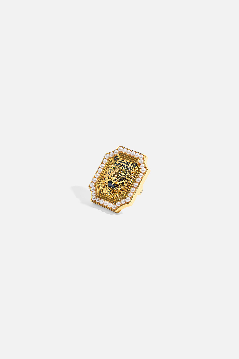 A SPANISH STATEMENT JAGGI HEAD RING GOLD