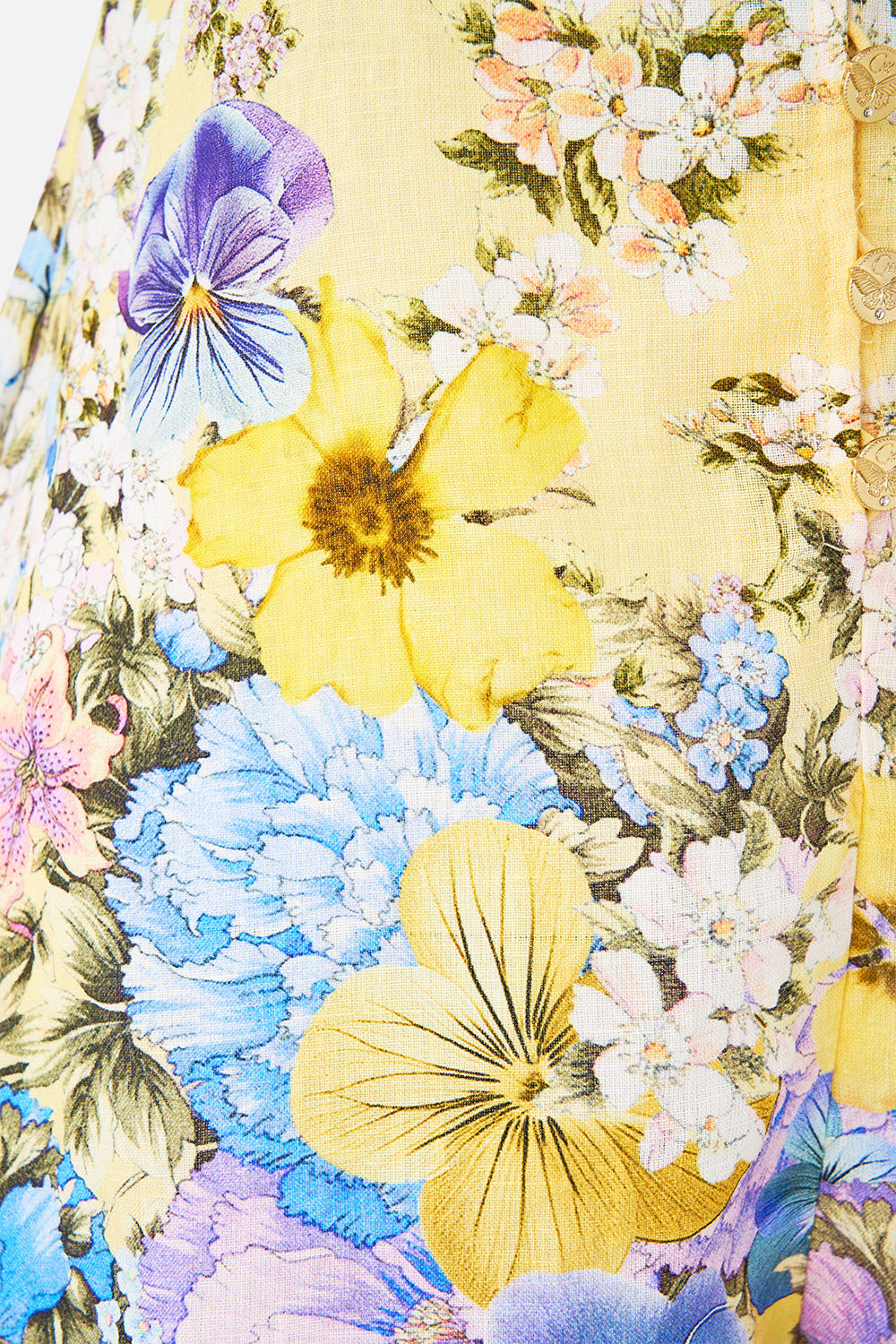 BUTTON FRONT HALTER PLAYSUIT DARLING BUDS