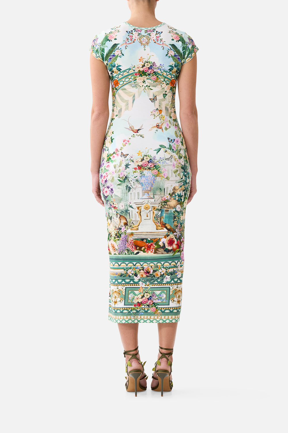 JERSEY TANK DRESS WITH CAP SLEEVES ART FOR THE EMPRESS