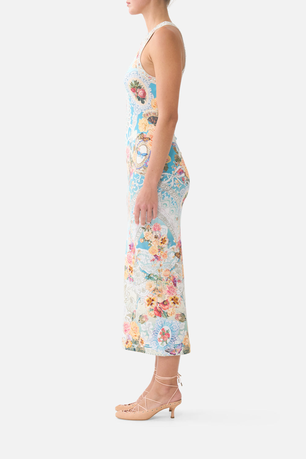 JERSEY TANK DRESS A TASTE FOR LACE