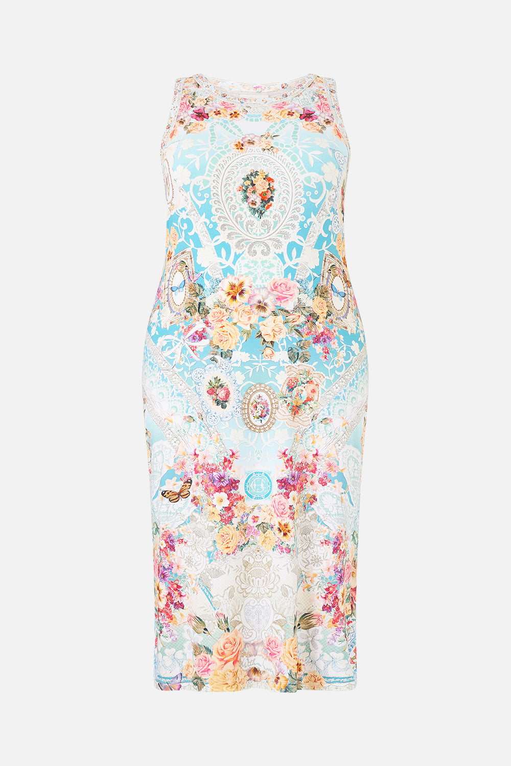 JERSEY TANK DRESS A TASTE FOR LACE
