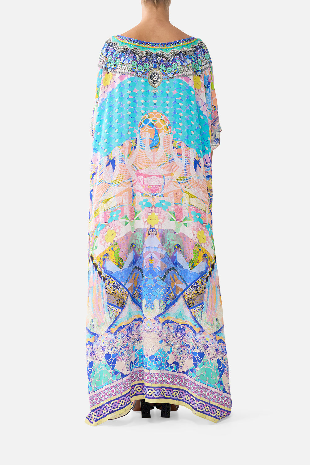 ROUND NECK KAFTAN GAUDI TRIBUTE