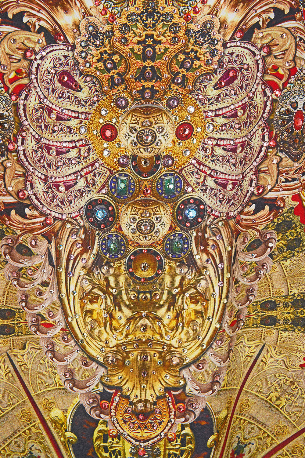 ROUND NECK KAFTAN CAMEOS DANCE