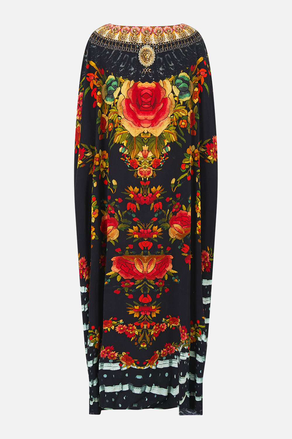 ROUND NECK KAFTAN LIFT THE VEIL