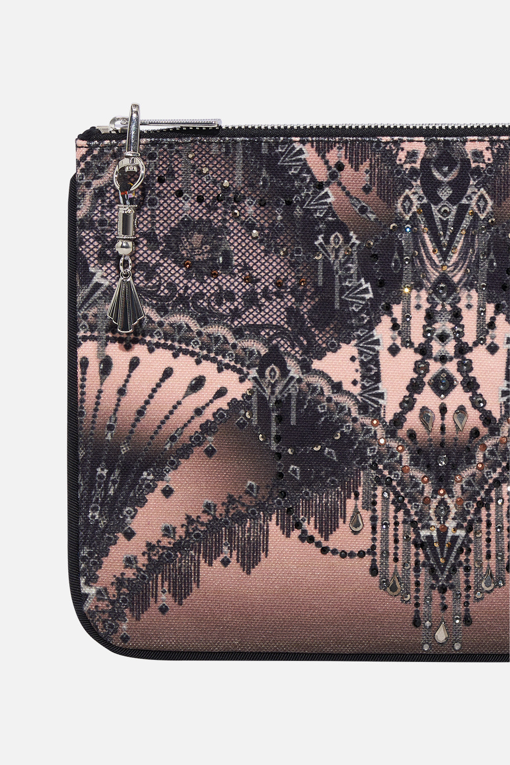 SMALL CANVAS CLUTCH CURTAIN CALL CHAOS