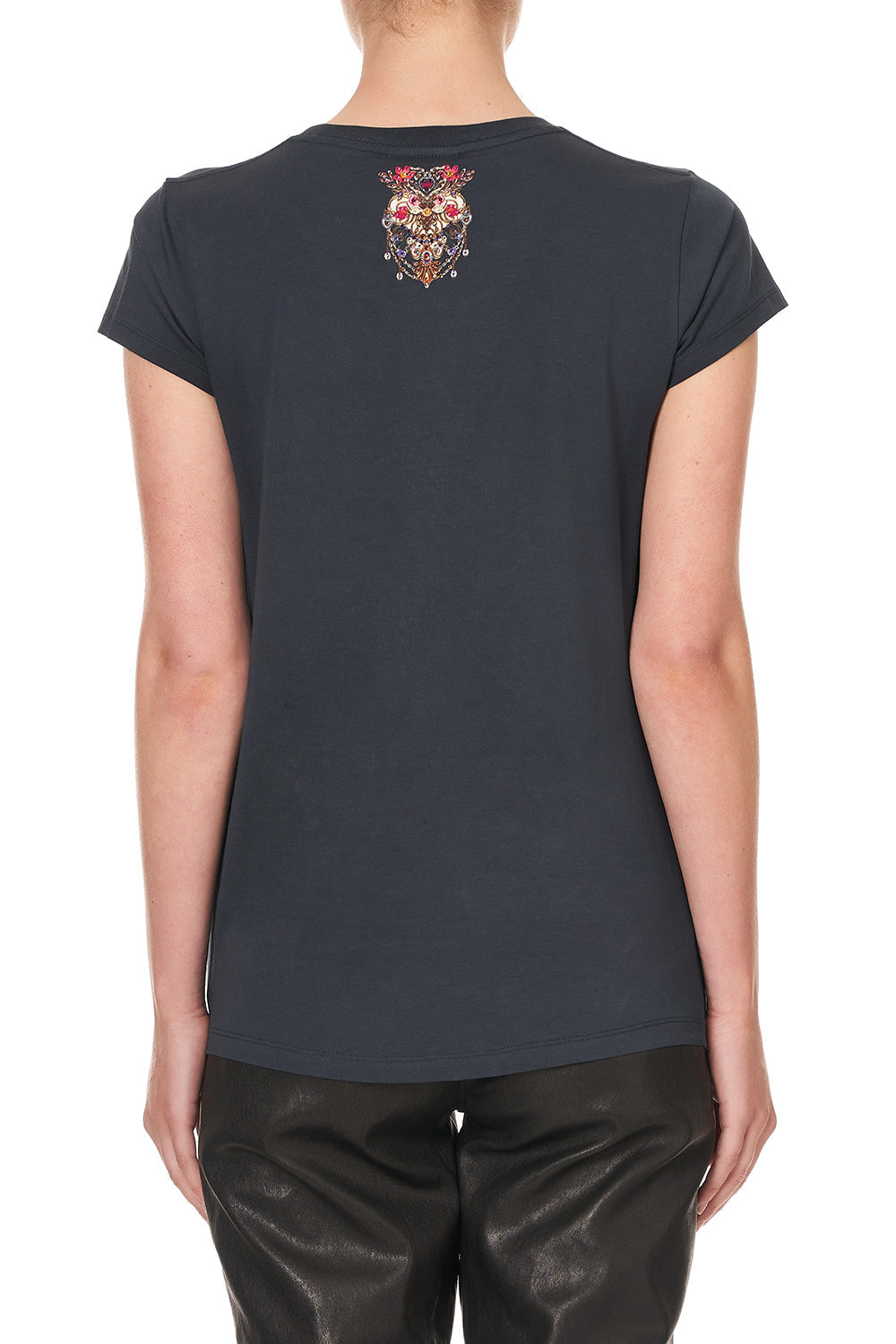 CURVED HEM FITTED TEE DRIFTING DREAMER