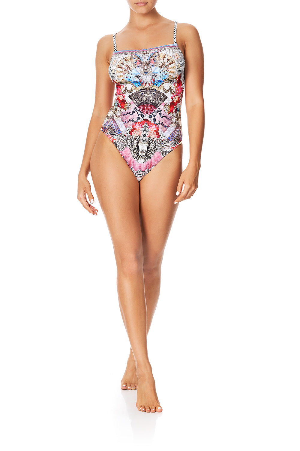 STRAIGHT NECK ONE PIECE MONTMARTRE HEART