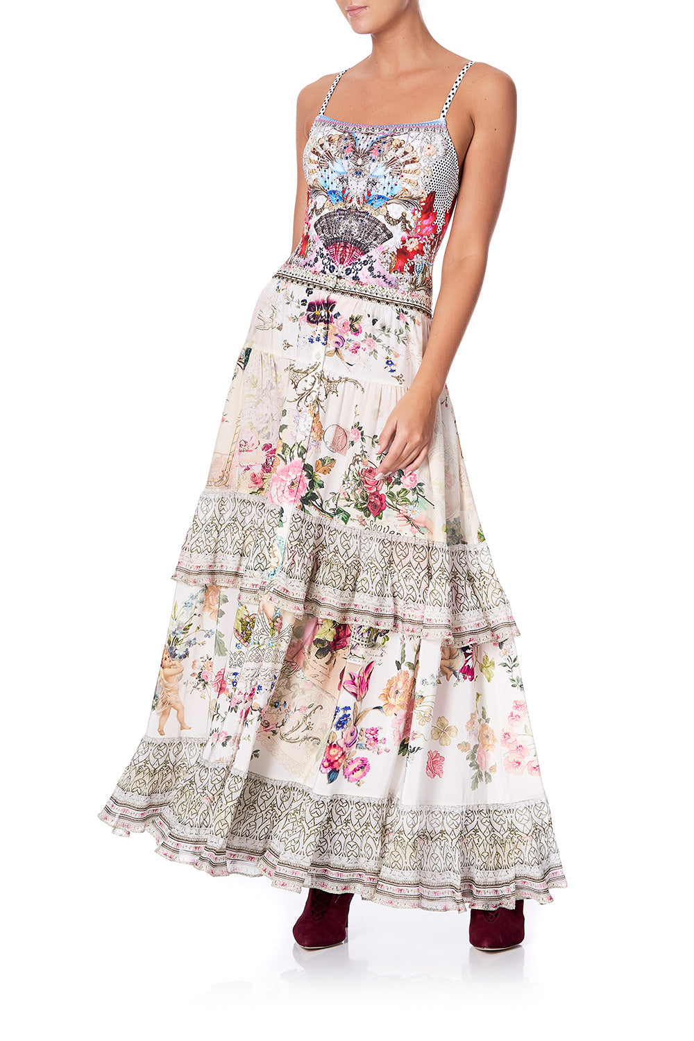 STRAIGHT NECK ONE PIECE MONTMARTRE HEART