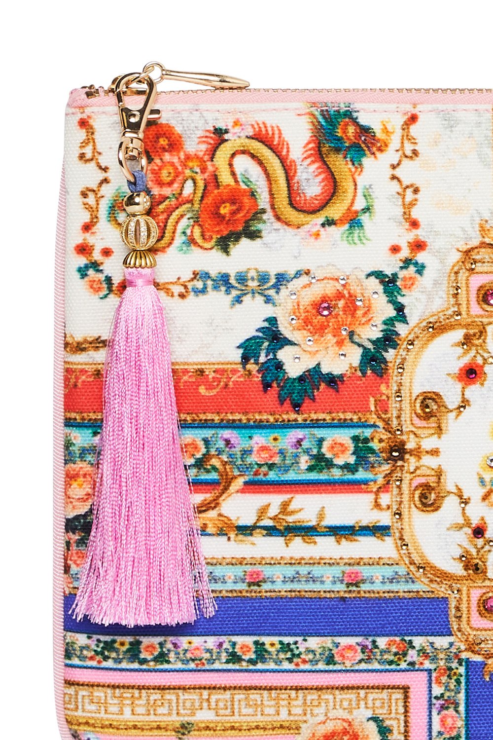 SMALL CANVAS CLUTCH PARTY IN THE PALACE