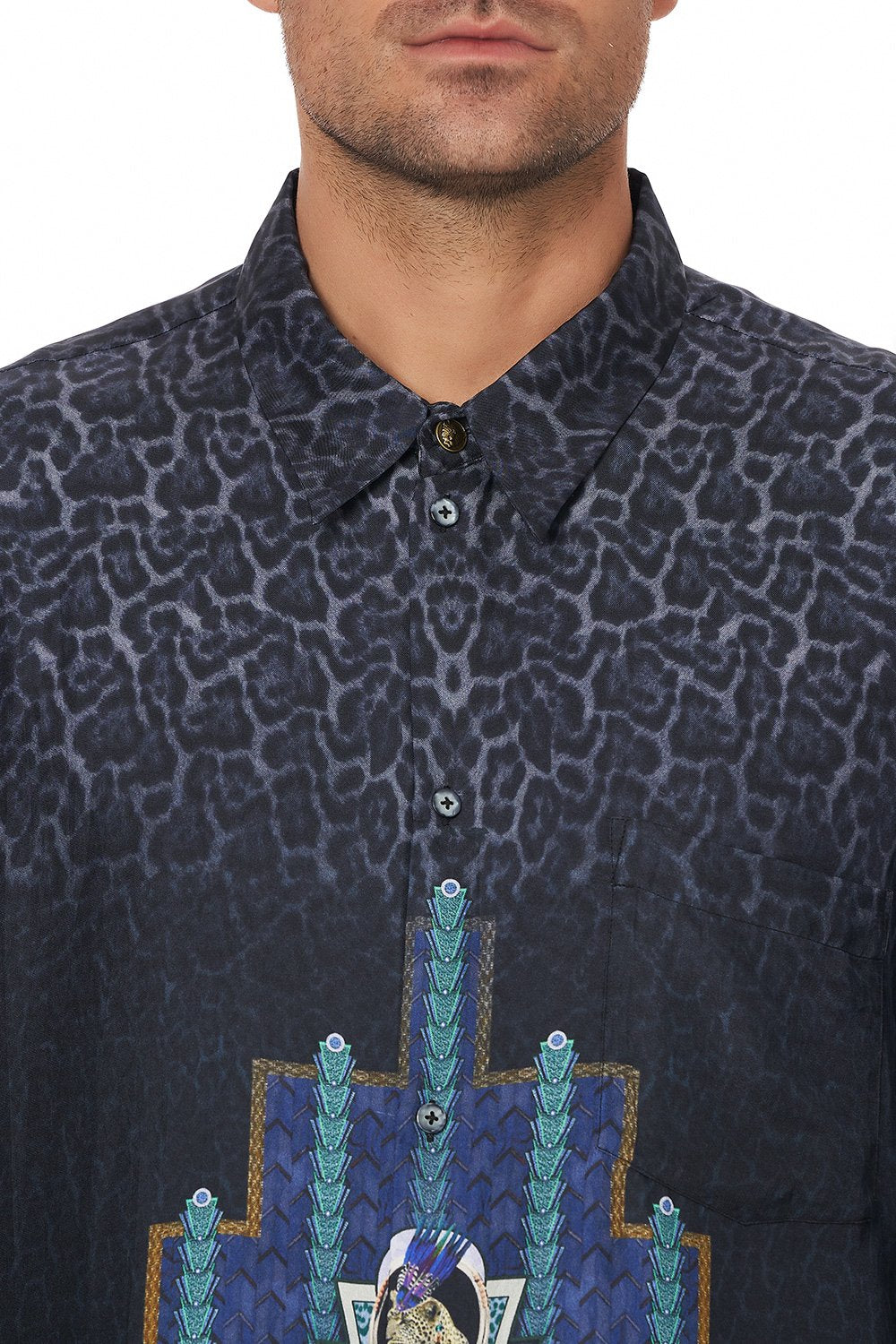 MENS OVERSIZED SHIRT DRIPPING IN DECO