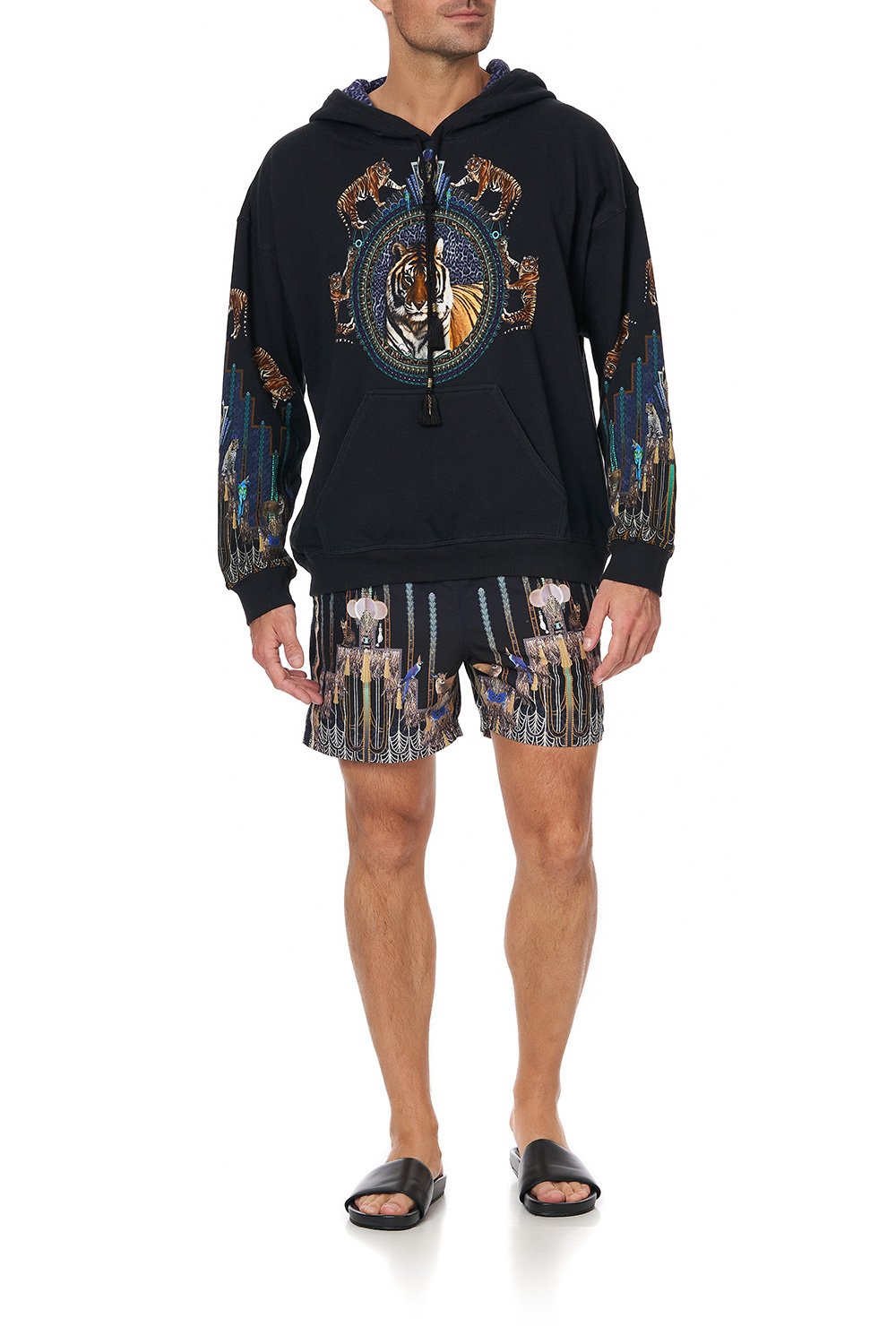 OVERSIZED RELAXED FIT HOODIE DRIPPING IN DECO