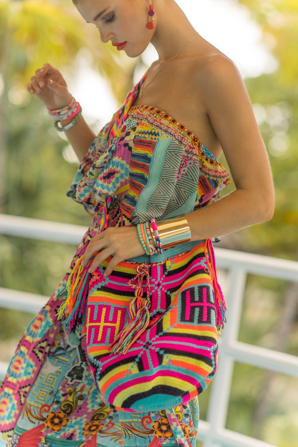 CLOSE TO MY HEART STRAPLESS JUMPSUIT W FRILL