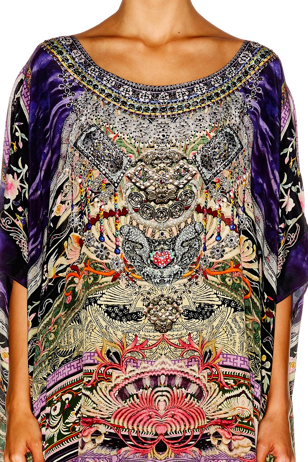 THREADS THAT BIND US ROUND NECK KAFTAN