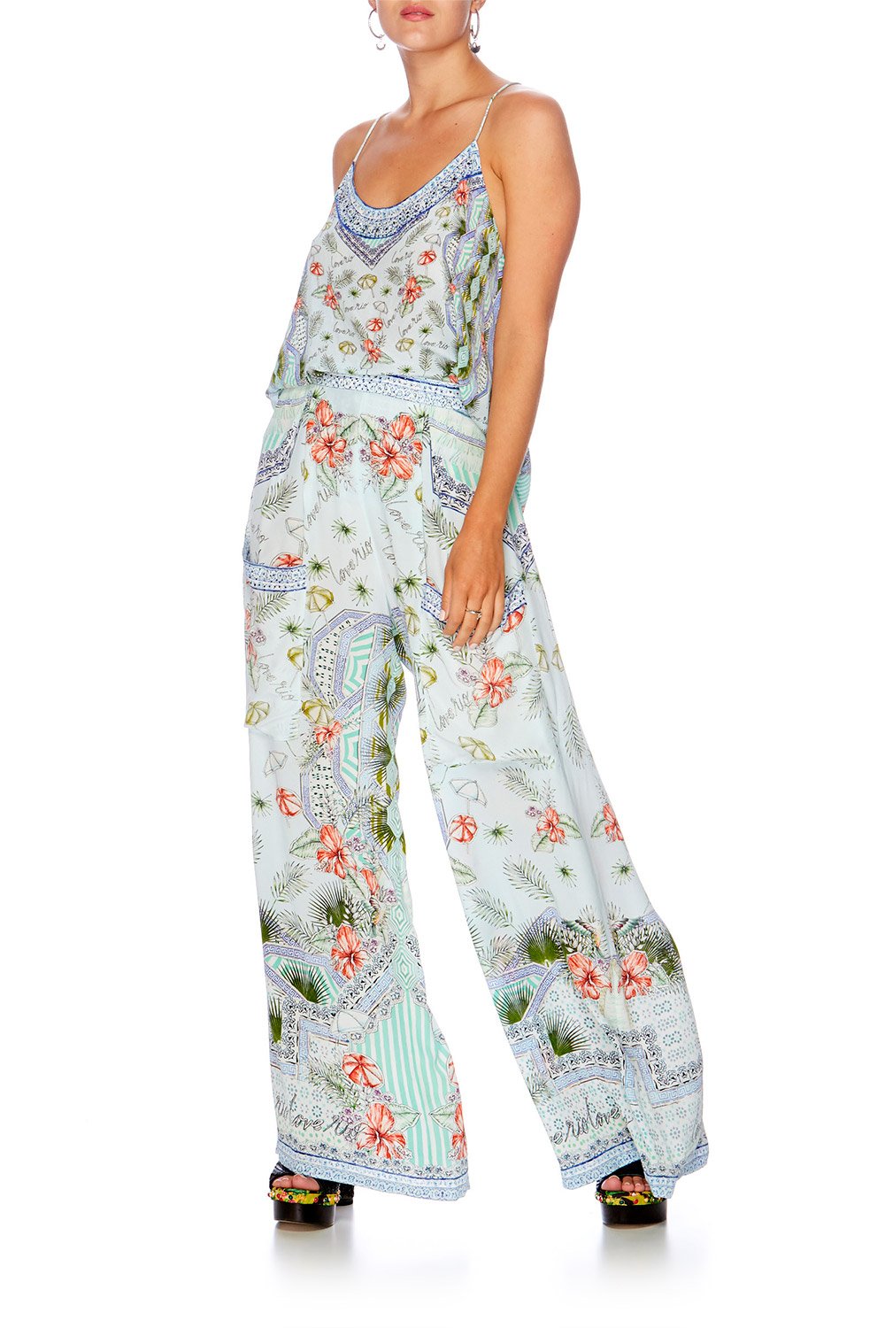 WIDE LEG TROUSER SHADES OF RIO