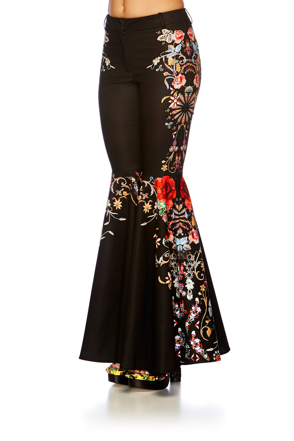 RUNAWAY READY LONG V NECK PONCHO W FRINGING