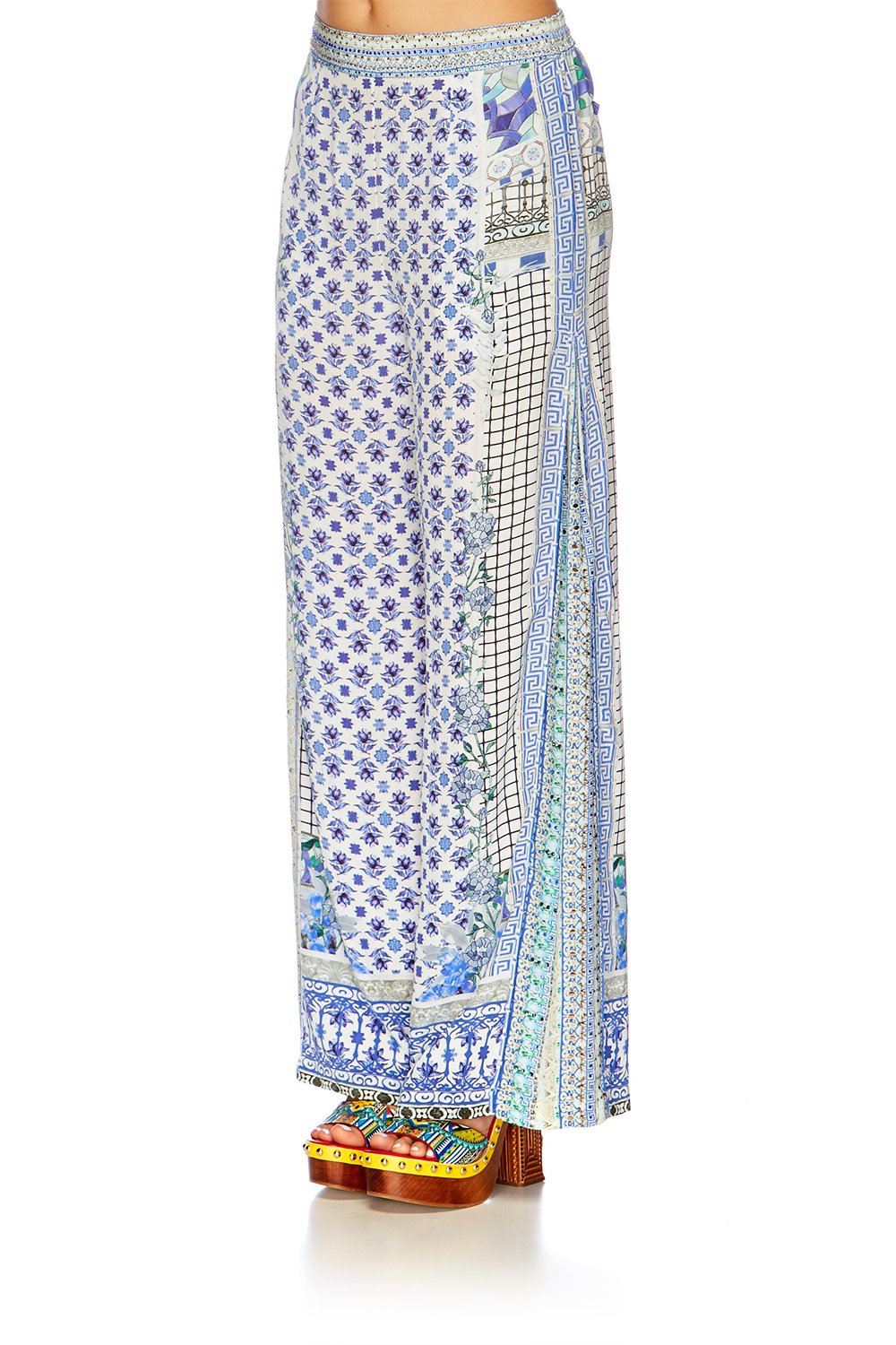 SALVADOR SUMMER SIDE PLEAT PANTS