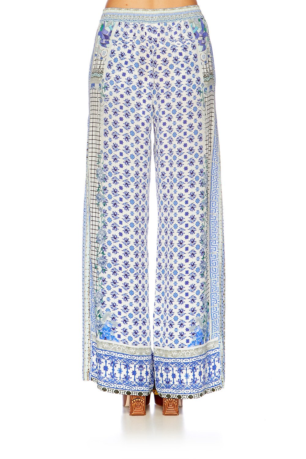 SALVADOR SUMMER SIDE PLEAT PANTS