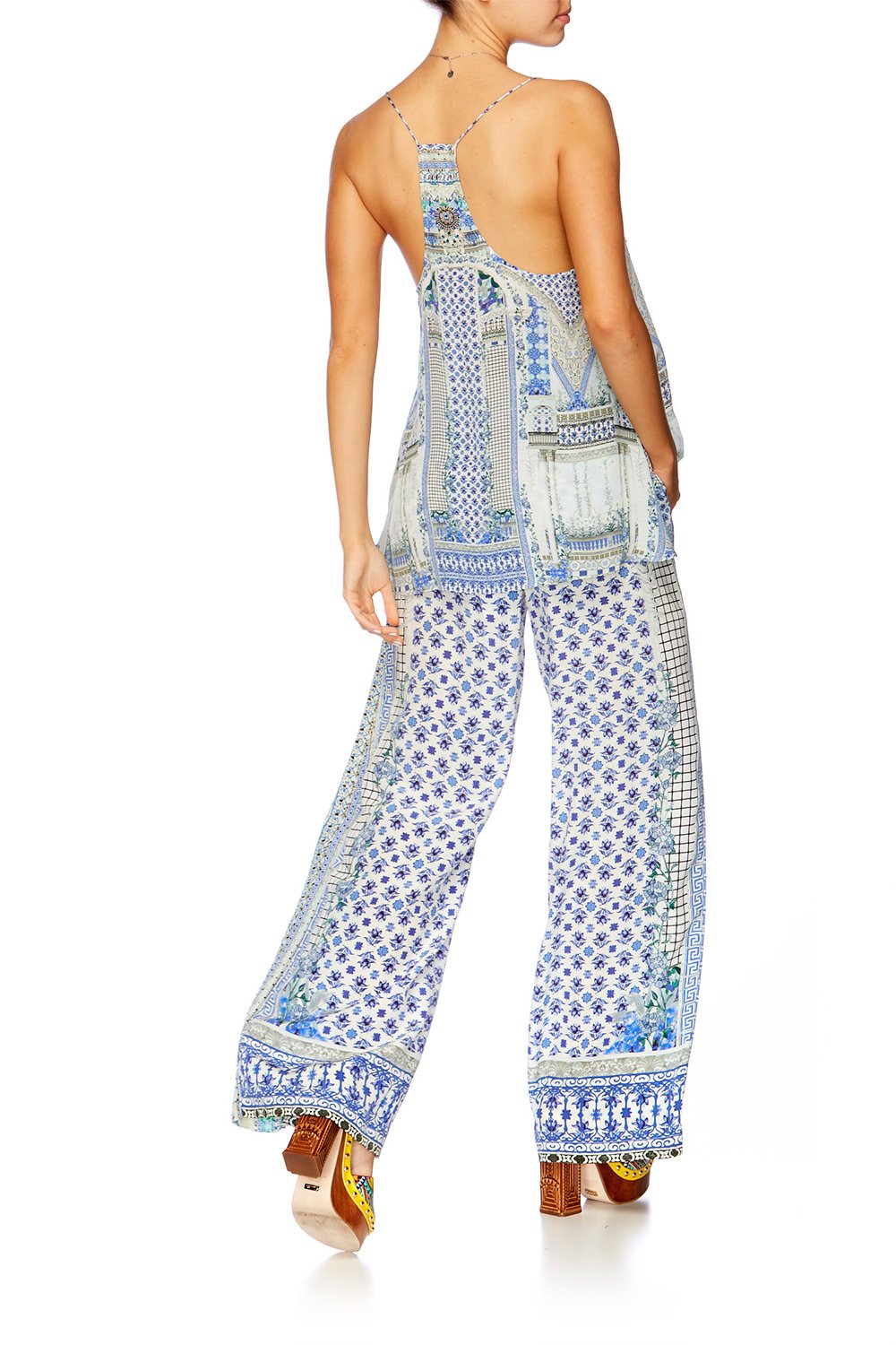 SALVADOR SUMMER SIDE PLEAT PANTS