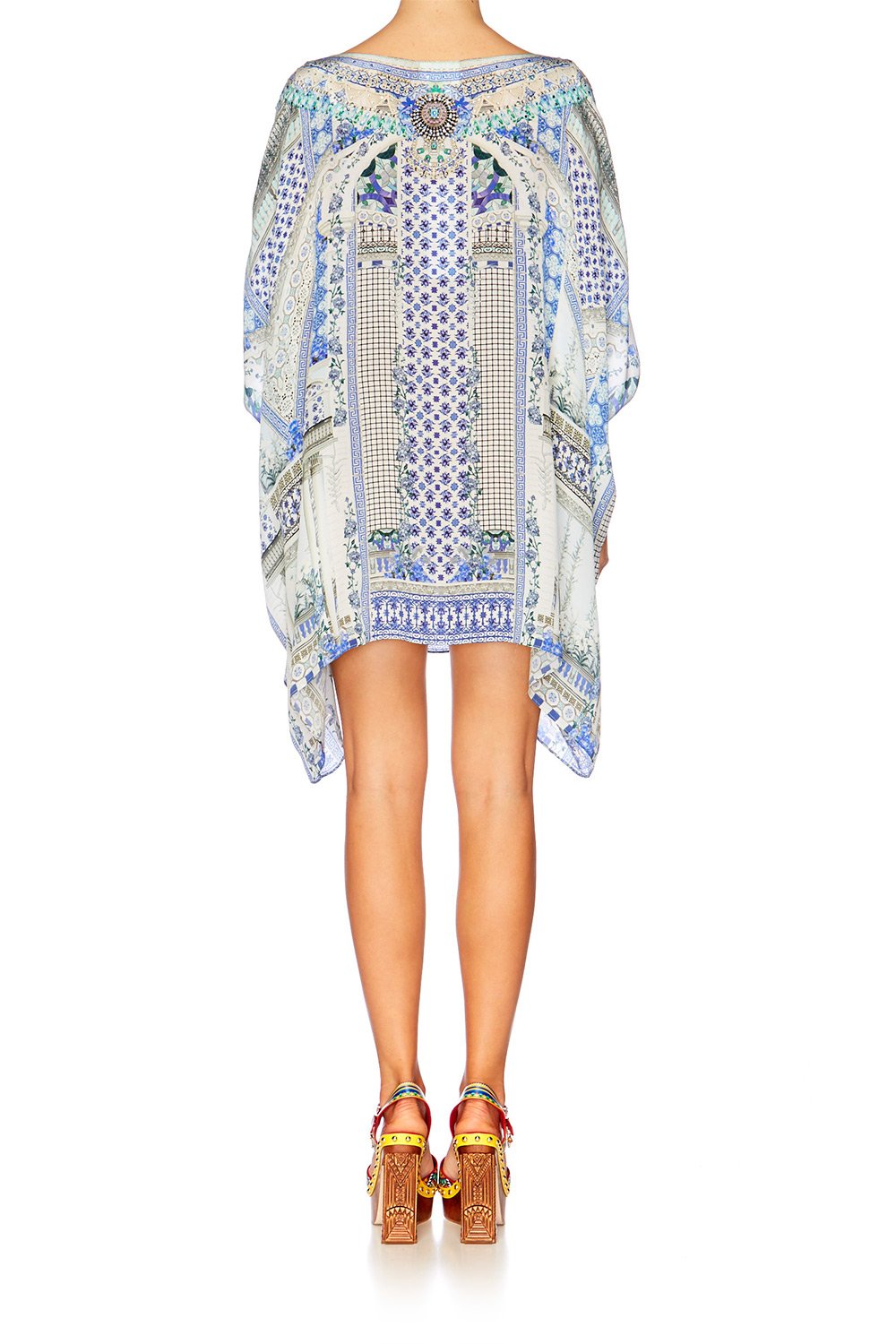 SALVADOR SUMMER SHORT ROUND NECK KAFTAN