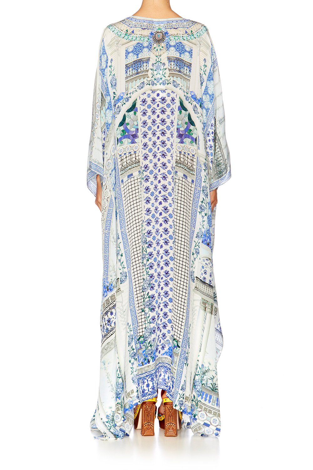 SALVADOR SUMMER SPLIT FRONT & SLEEVE KAFTAN