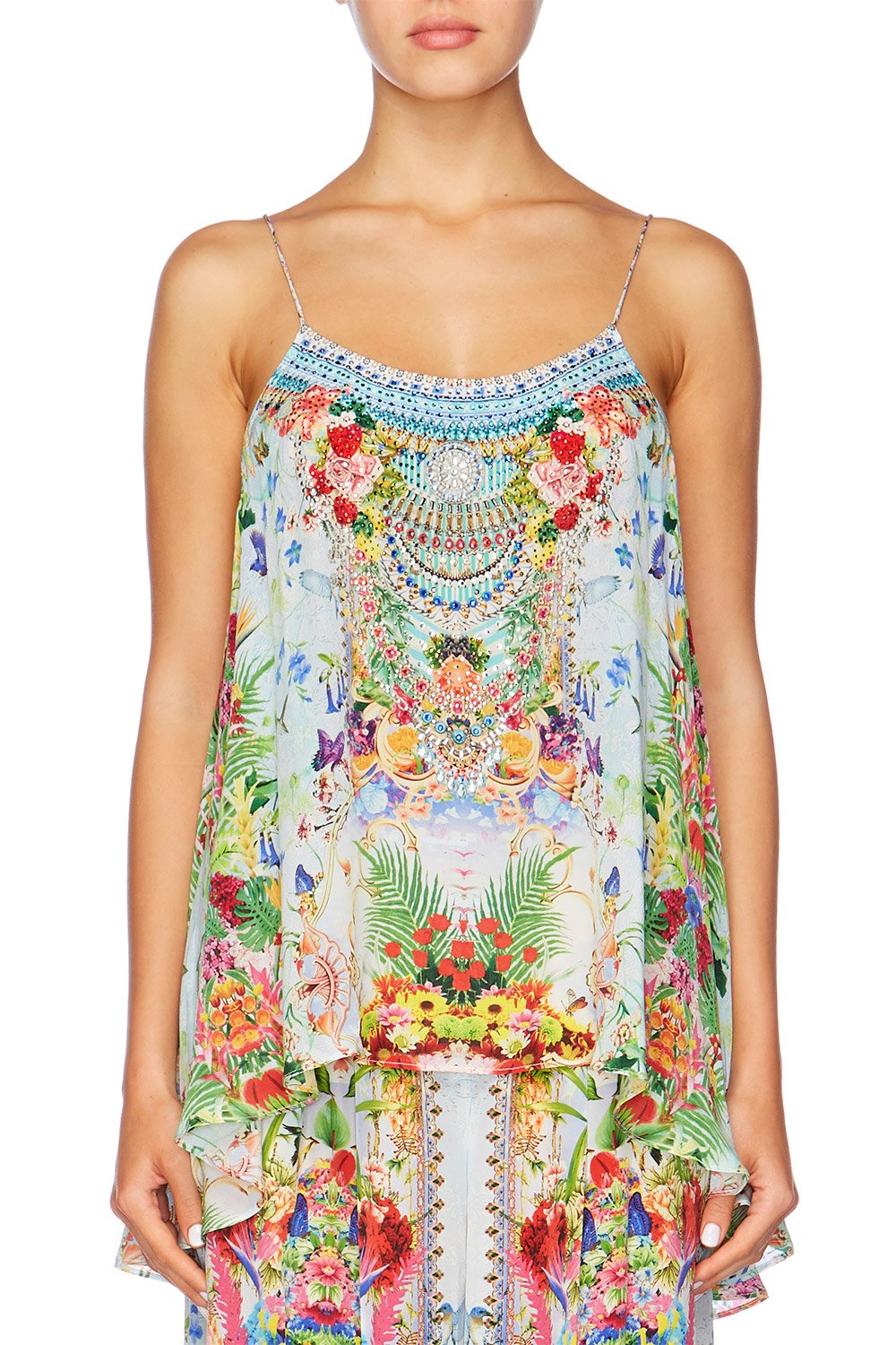 MIRANDAS DIARY LOW BACK TOP