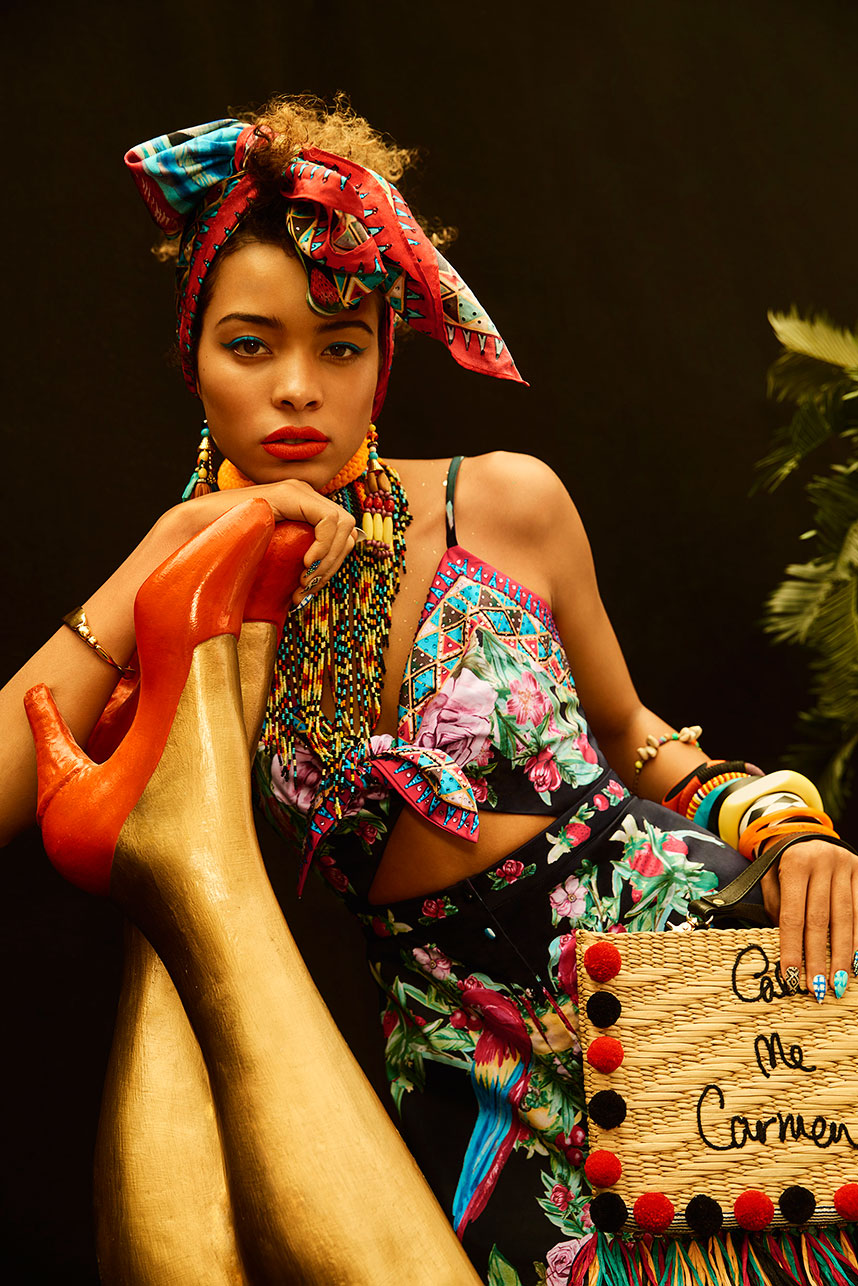 TOUCAN PLAY LARGE SQUARE SCARF