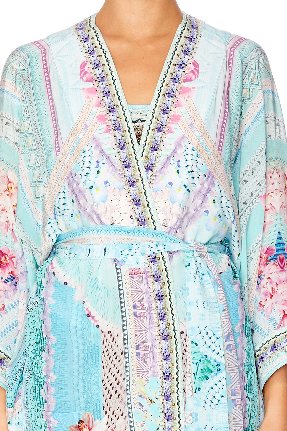 GARDEN STATE KIMONO WITH TIE BELT