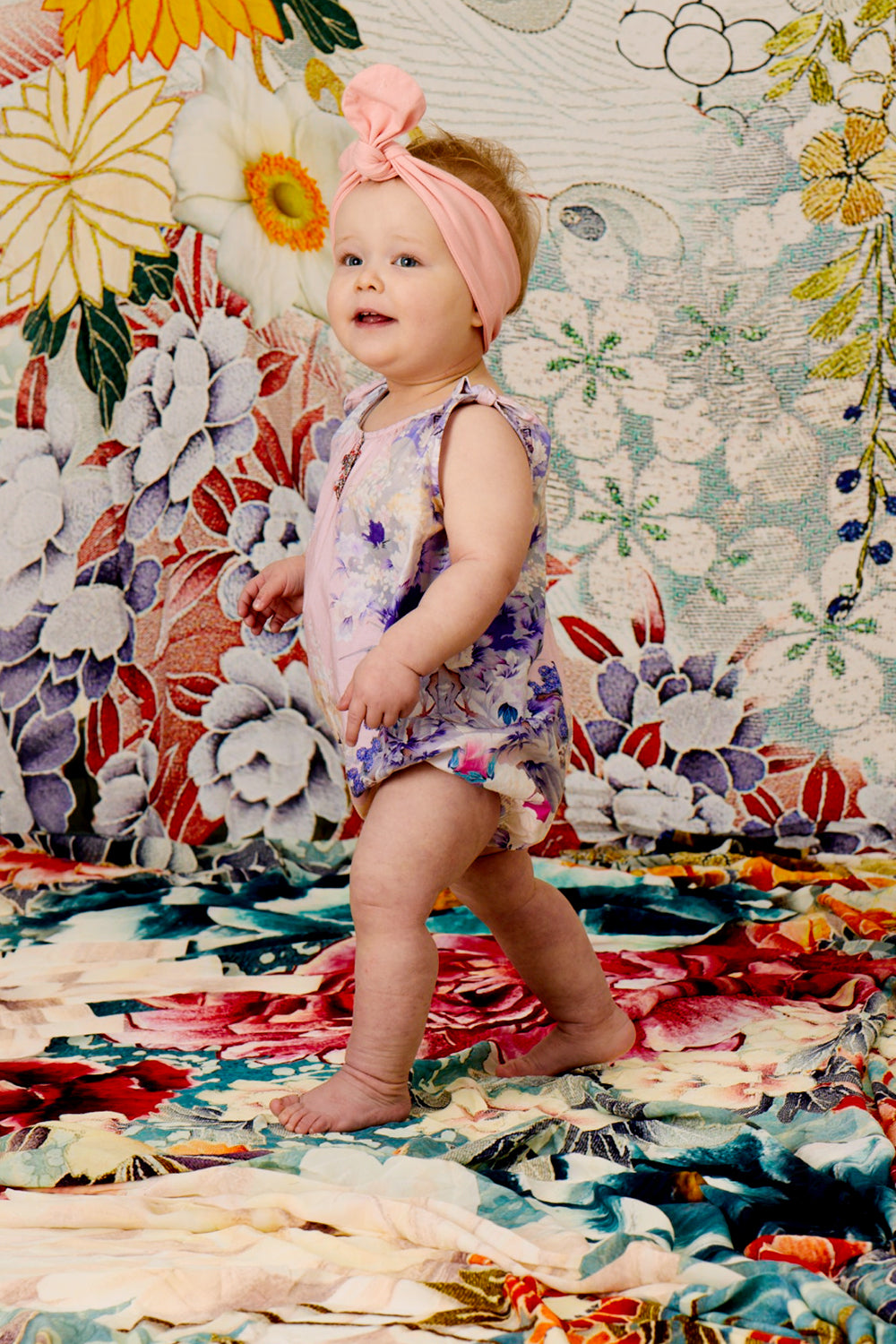 CAMILLA HARAJUKU HEIRESS BABIES TIE SHOULDER ONESI