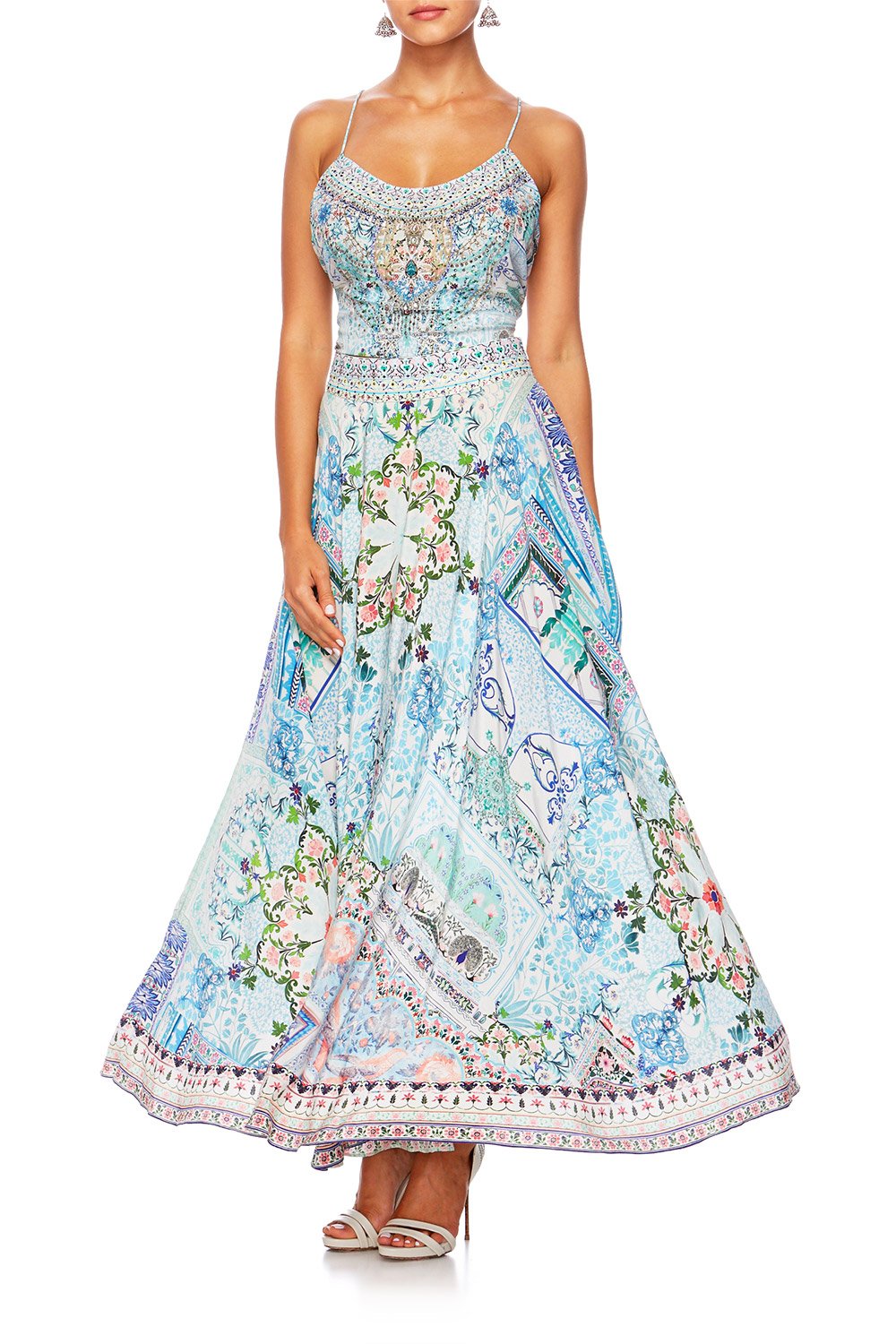 LOVERS RETREAT T-BACK SHOESTRING TOP