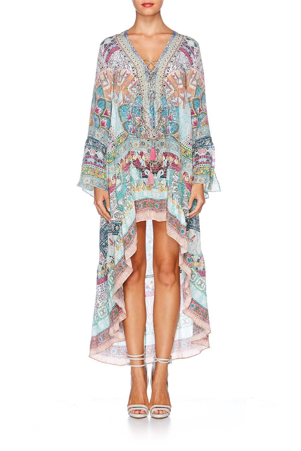 SISTERS OF THE MARIGOLD SHORT DRESS W HIGH LOW HEM