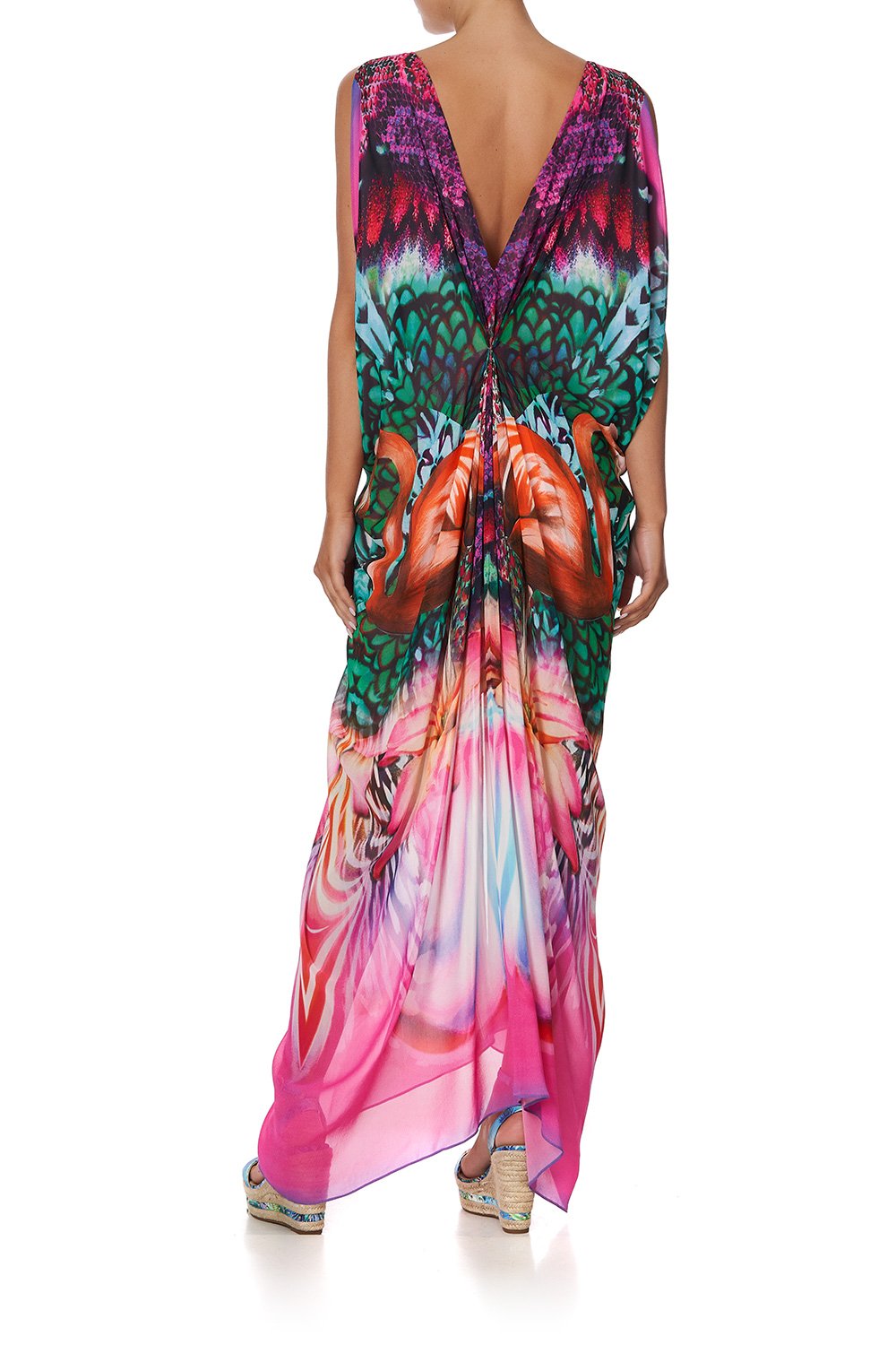 ZIP FRONT LONG DRESS AWAKENED UPTOPIA