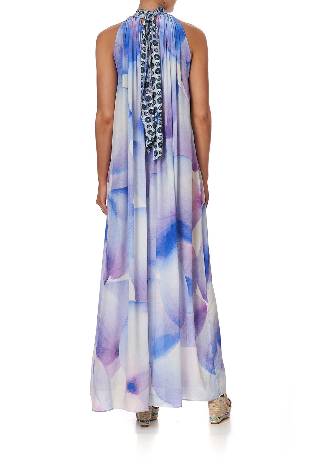 HIGH NECK LONG DRESS DREAM CATCHER