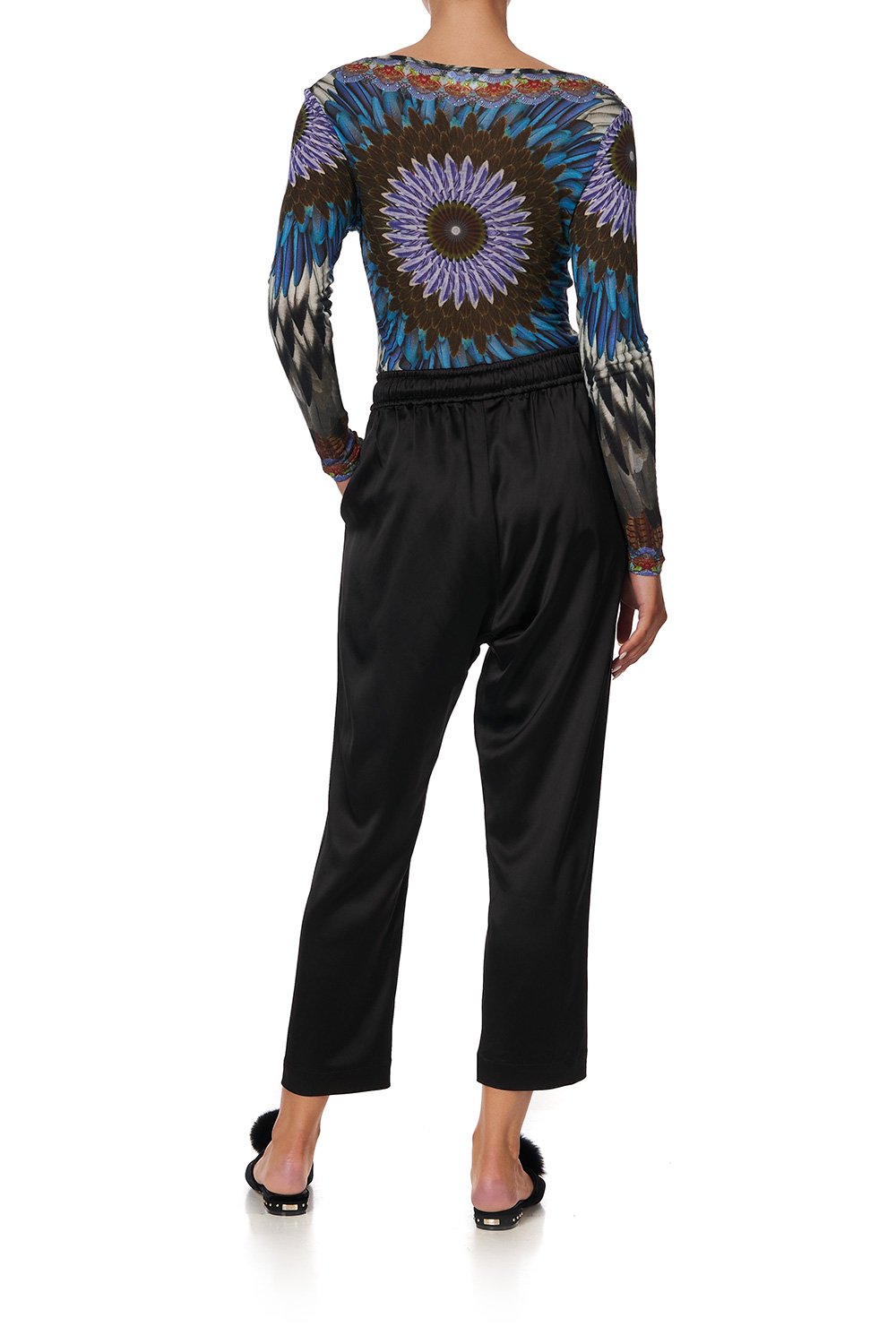 LONG SLEEVE MODAL TOP MULTI