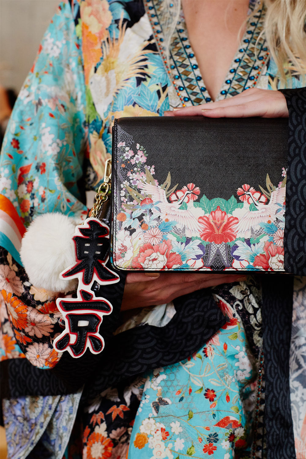 CAMILLA QUEEN OF KINGS SAFFIANO CROSS BODY BAG