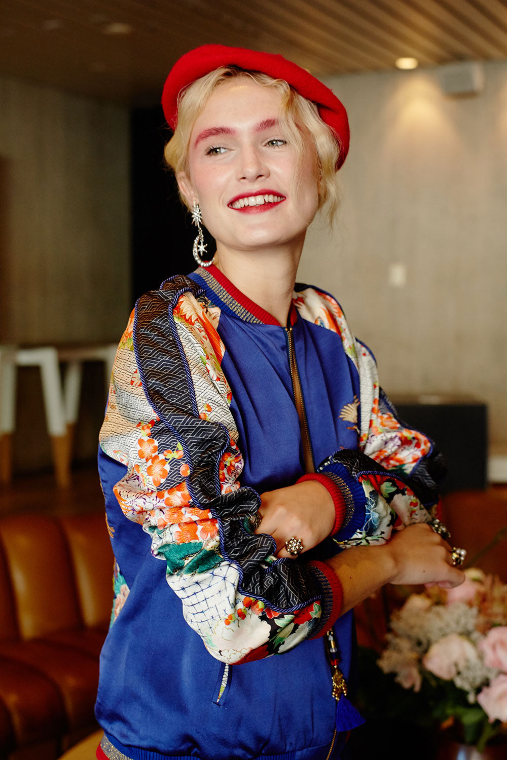 CAMILLA GEISHA GIRL OVERSIZED BOMBER