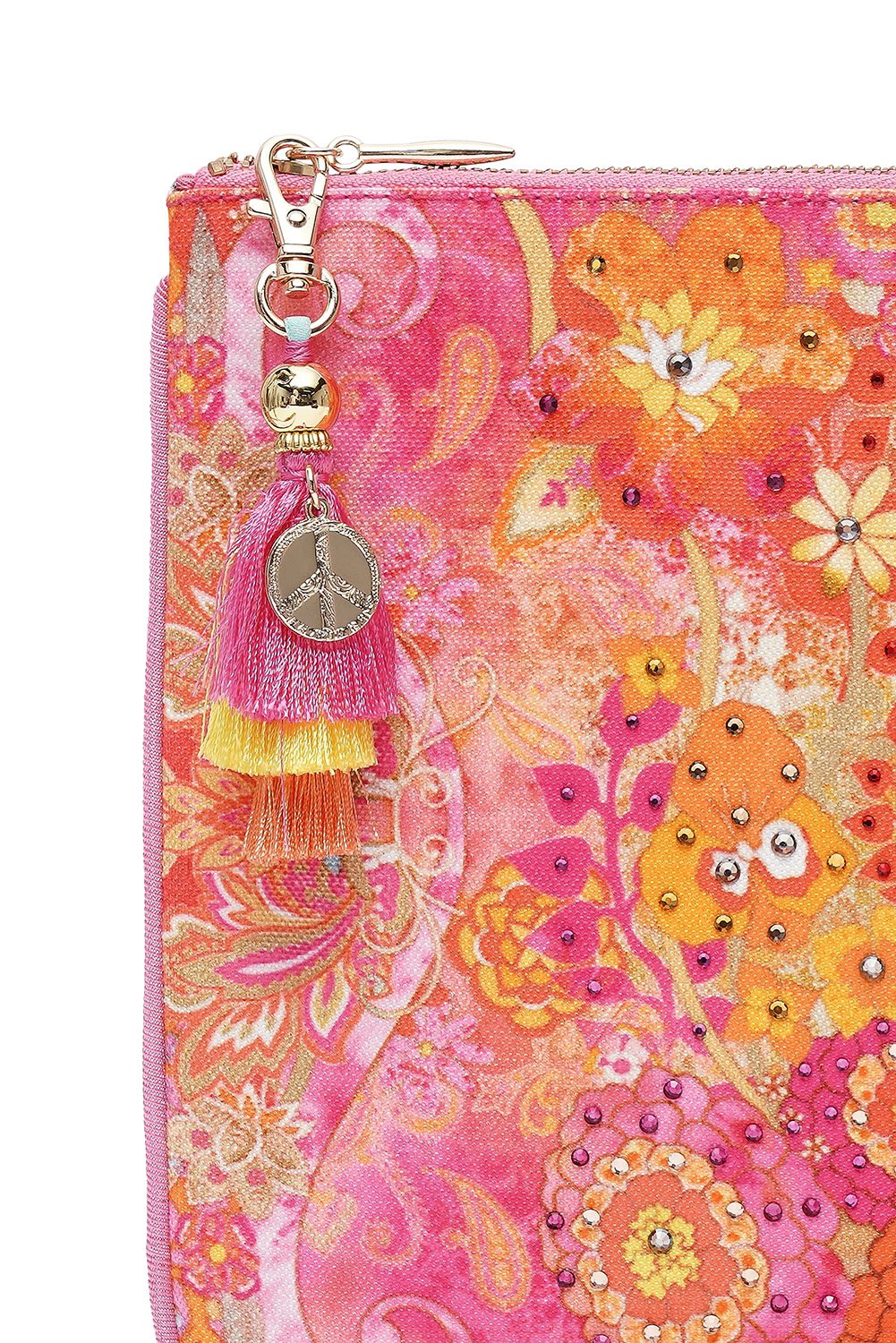 SMALL CANVAS CLUTCH HAIR HAIR HAIR